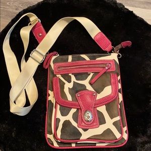 Cow print crossbody good condition 🐄